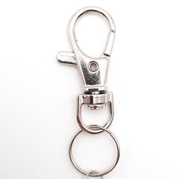 Peace Sign Amazonite Sunstone Chakra Gemstone Keychain Handmade Accessory - Picture 6 of 8